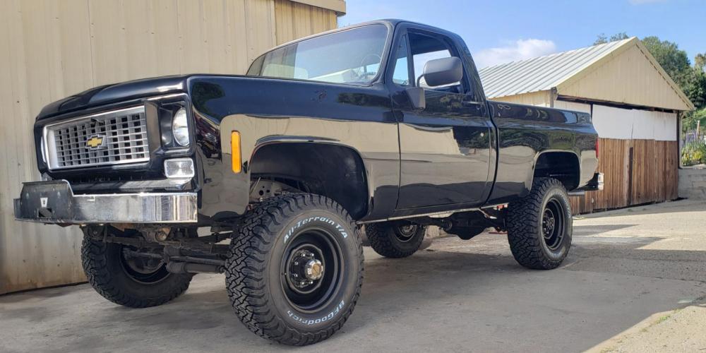 Chevrolet K10 Pickup with U.S. Wheel OE (Series 659)